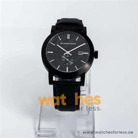 Burberry Watch Swiss Made Black Leather BU9906 [Parallel Import]